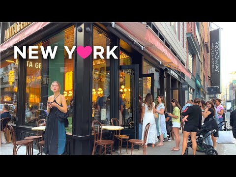 Видео: [4K]🇺🇸Прогулка по Нью-Йорку: 5-я авеню и Бродвей/район Флэтайрон, Eataly, Анита Джелато, сентябрь