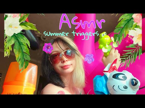 Видео: ЛЕТНИЙ АСМР 🌺🍀💧 Summer ASMR