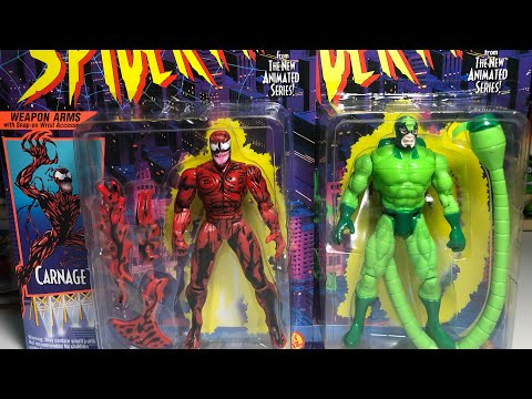 Видео: ЗАКРЫТЫЕ ФИГУРКИ КОТОРЫМ БОЛЬШЕ 20 ЛЕТ / ЧЕЛОВЕК-ПАУК 1994 года от TOY BIZ