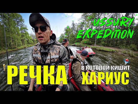 Видео: Речка в которой кишит хариус! Хапает Ленок и Хариус! Рыбалка в дичайшей нетронутой тайге! Река Арму.