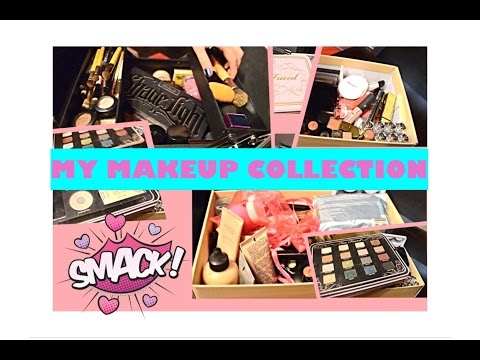 Видео: Моята грим колекция ♡ My makeup collection | Декември 2015