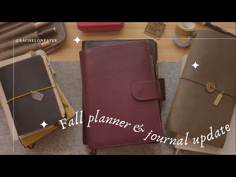 Видео: ВЫБОР ОСЕННИХ ПЛАНИРОВЩИКОВ И ЖУРНАЛОВ | обычные планировщики, хобоничи и блокноты путешественников
