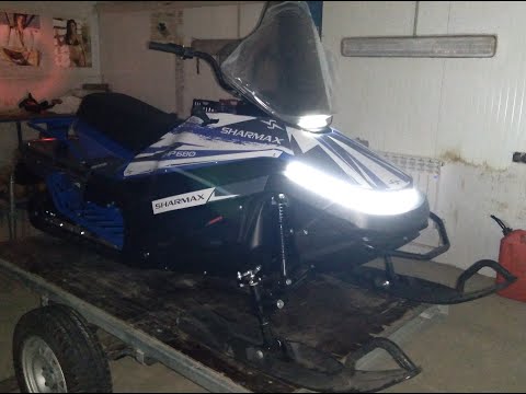 Видео: Сборка снегохода Sharmax SHP 680.