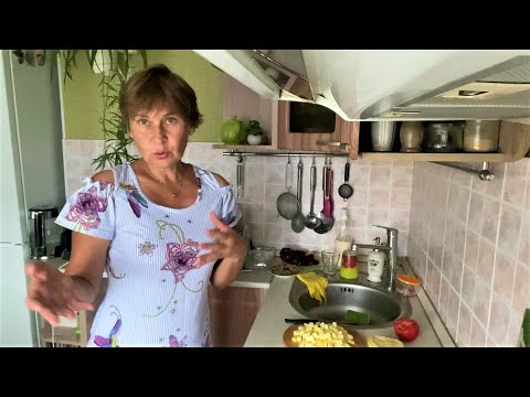 Видео: Убираю мешки и отеки под глазами. Простой и вкусный обед.