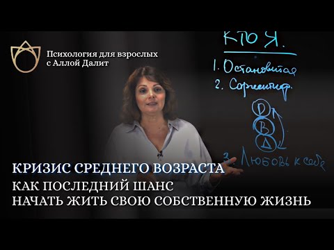 Видео: Кризис среднего возраста как поиск себя / Ответ на вопрос что делать?