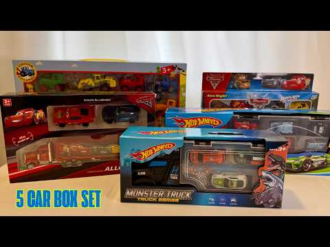 Видео: Распаковка машинок Hot Wheels | Игрушки McQueen Car ASMR