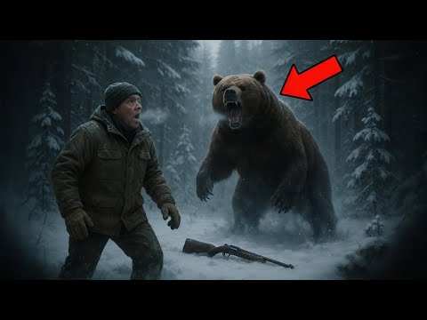 Видео: Почему медведь напал на охотника — никто не ожидал такого