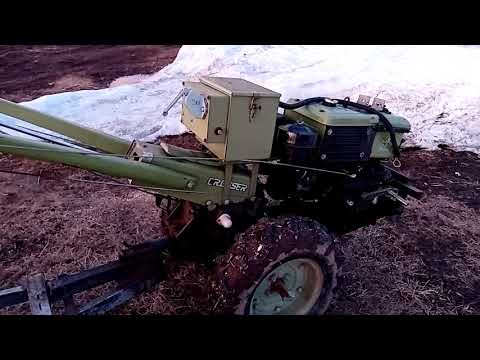 Видео: Обзор мотоблока "Зубр" 12 лош.сил.