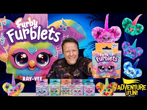 Видео: Обзор забавной приключенческой игрушки «6 мини-игрушек Furby Furblets: плюшевые, электронные, гов...