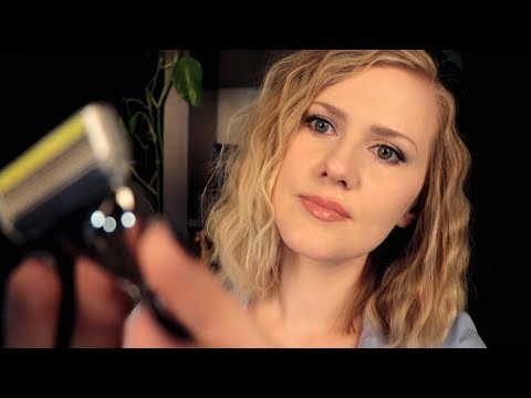 Видео: ✂️ Усыпляющее Бритьё и Стрижка 🧔 АСМР