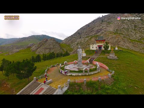 Видео: Архангай аймаг/Arkhangai province of Mongolia 6k LOG Drone part 1