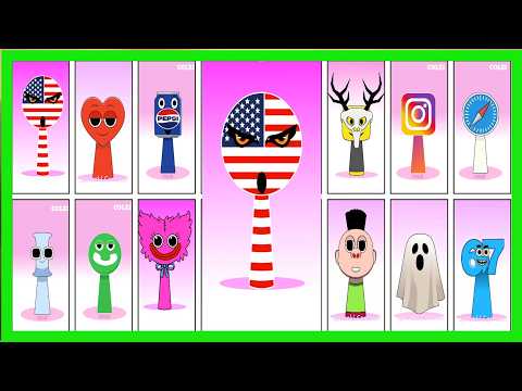 Видео: SnapChat, США, Сердце - Sprunki OC ВСЕ Фазы | Сборник Incredibox ПОЛНЫЙ #sprunki