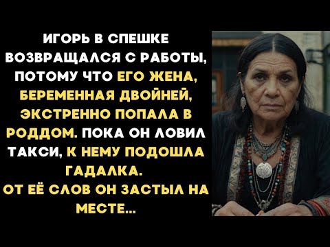 Видео: Игорь в спешке ехал к жене в роддом, но, встретив гадалку, застыл от её слов...