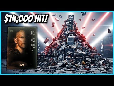 Видео: Он разобрал больше товаров с карт UFC, чем кто-либо другой! «МОНСТР ХИТ» за 14 000 долларов + 202...