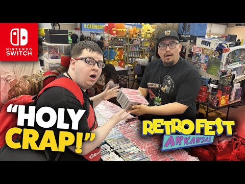 Видео: МНЕ НУЖНЫ были эти игры для Switch! | RetroFest Arkansas
