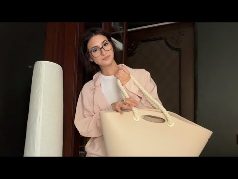 Видео: АСМР ЧТО В МОЕЙ ЛЕТНЕЙ СУМКЕ ?