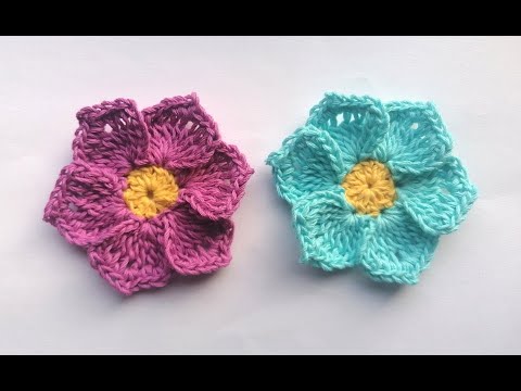 Видео: Да плетем цвете Оливия/ Модел 4 /Лесен урок стъпка по стъпка/How to crochet a flower/DIY