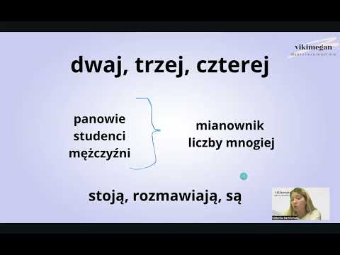 Видео: Dwaj, trzej, czterej vs. Dwóch, trzech, czterech (числівники в польській мові) B2
