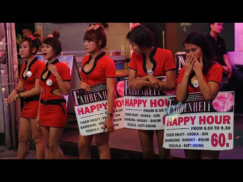 Видео: Улица греха . Вечерняя Паттайя