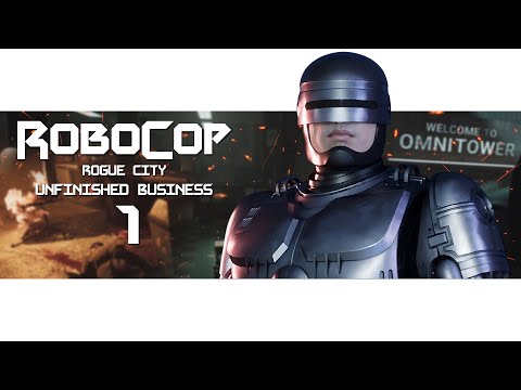 Видео: Прохождение RoboCop Rogue City - Unfinished Business [Без Комментариев] ► Часть 1: В ТЫЛУ ВРАГА 1/2