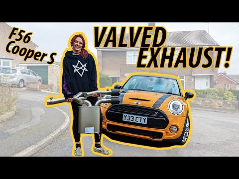 Видео: Установка выхлопной системы Cooper S Remus с клапаном F56 — разница колоссальная!