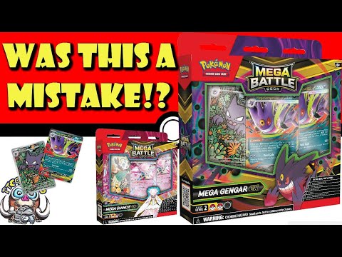 Видео: Были ли мега-колоды Gengar и Diancie ошибкой?! Сейчас просто сумасшедшие цены! (Новости Pokemon TCG)