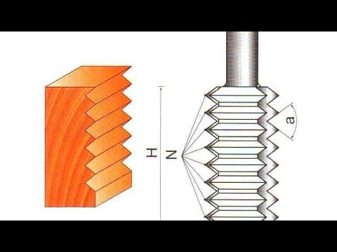 Видео: Фреза для сращивания древесины