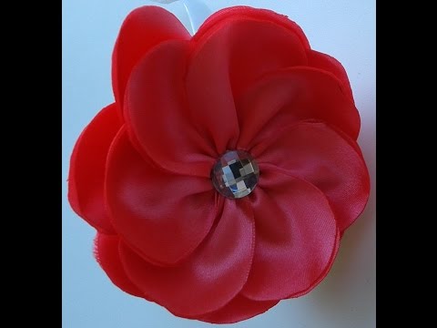 Видео: DIY пышный бант на резинке