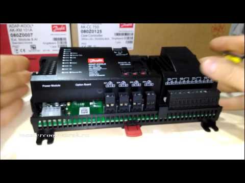 Видео: Контроллер Danfoss AK CC 750  Замена  Часть 1  Обзор