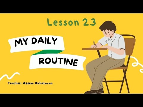 Видео: Менің КҮН ТӘРТІБІМ ағылшынша. |Сұрақ-жауап әдісі. | ҰБТ-ға дайындық.