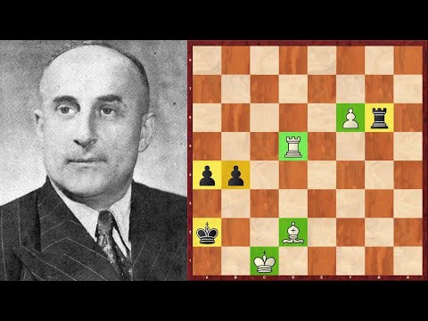 Видео: Шахматы. ЗНАМЕНИТЫЙ ЭТЮД Генриха Каспаряна!