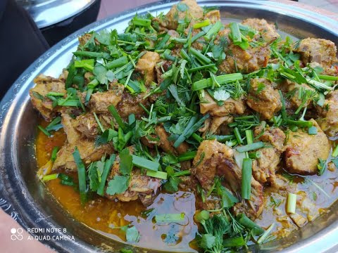 Видео: Хашлама из курицы или "просто курица в казане"