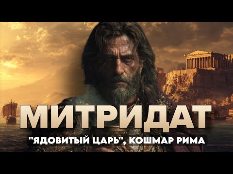 Видео: Митридат VI Евпатор: НЕУЯЗВИМЫЙ для яда, но НЕ для Рима.