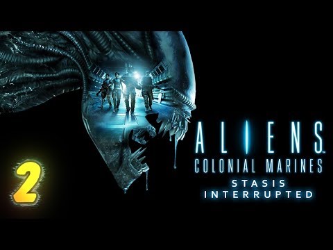 Видео: Aliens: Colonial Marines. Прерванный стазис. Прохождение № 2. Пробуждение.