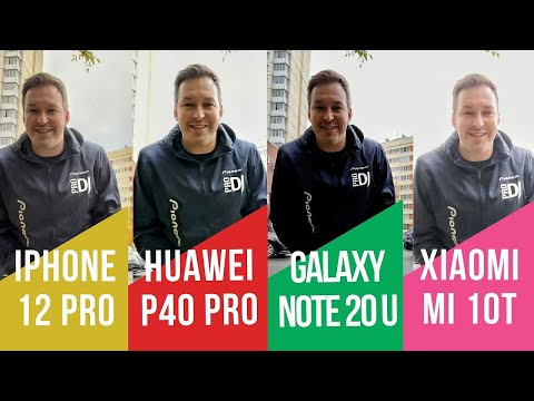Видео: IPHONE 12 PRO vs GALAXY NOTE 20 ULTRA vs Mi 10T vs HUAWEI P40 PRO. ТЕСТ КАМЕР