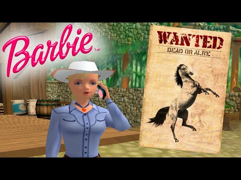 Видео: Лошадиные приключения Барби ♘ Barbie Horse Adventures