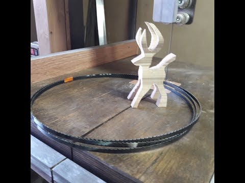 Видео: полотна для ленточной пилы. где покупал.