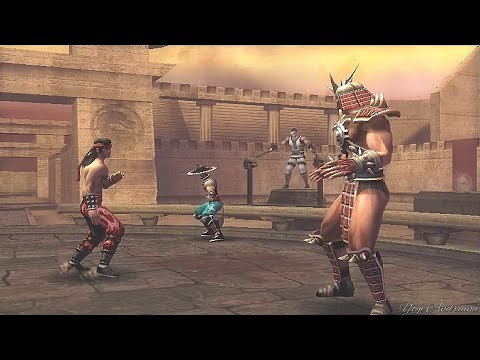Видео: Mortal Kombat: Shaolin Monks — Сложный режим, часть 9 — Финальный бой с боссом