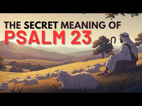 Видео: Скрытый секрет в Псалме 23, который может изменить вашу жизнь навсегда