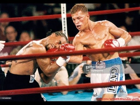 Видео: Бокс. Артуро Гатти - Террон Миллет (ком. Гендлин) Arturo Gatti vs Terron Millet