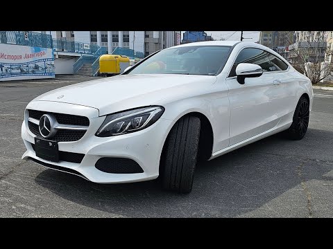 Видео: Мерседес купе c205 с аукциона Японии за 1,5 млн рублей, 55.000 км пробег, оценка 4,5, обзор 2017 год