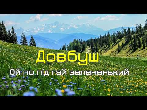 Видео: Пісня про Довбуша - Ой по під гай зелененький