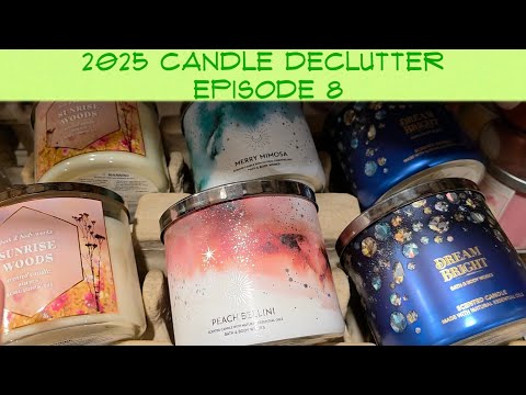 Видео: 2025 Candle Declutter Эпизод 8