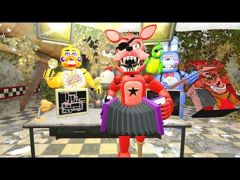 Видео: АНИМАТРОНИКИ ПУГАЮТ ОХРАННИКА FNAF 8 COOP ► Garry's Mod