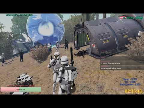 Видео: Cпасение мастера йода и зеленки ARMA STAR WARS RP