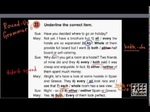 Видео: Употребление местоимений BOTH, EITHER, NEITHER