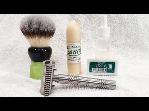Видео: Бритьё №242 - Yaqi Bohemia, "ДИО" soap, Pitralon, Derby Usta