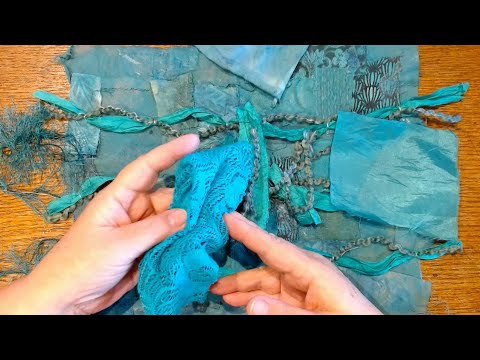 Видео: ПРОСТЫЕ способы добавления ТЕКСТУРЫ к вышивке медленным стежком