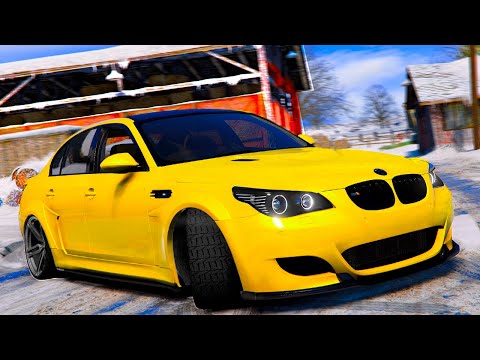 Видео: СДЕЛАЛ САМУЮ КРАСИВУЮ BMW M5 E60! ЧИП ТЮНИНГ И ПОСАДКА НА М5! - BLACK RUSSIA (CRMP MOBILE) 🌊ВОТЕР