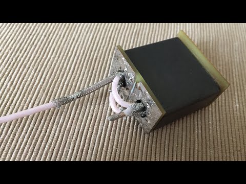 Видео: Изготовление кабеля и широкополосного трансформатора выходного каскада